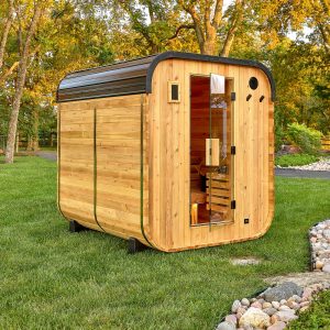 Lennon Outdoor Cube Sauna 4-6 Person — manufacturer photo 1