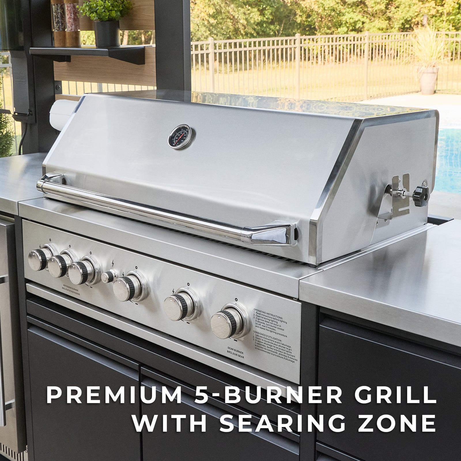 Fusion Flame 2 Outdoor Kitchen — manufacturer photo 4