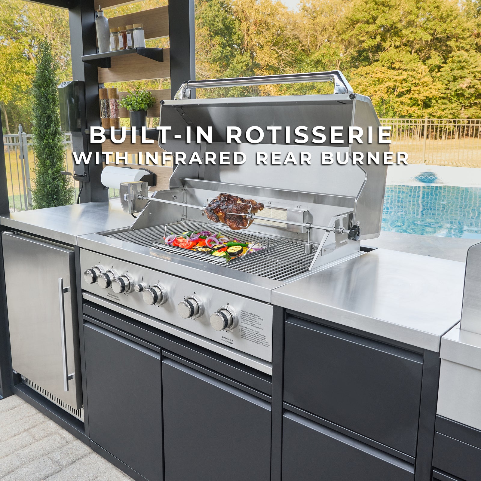 Fusion Flame 2 Outdoor Kitchen — manufacturer photo 5