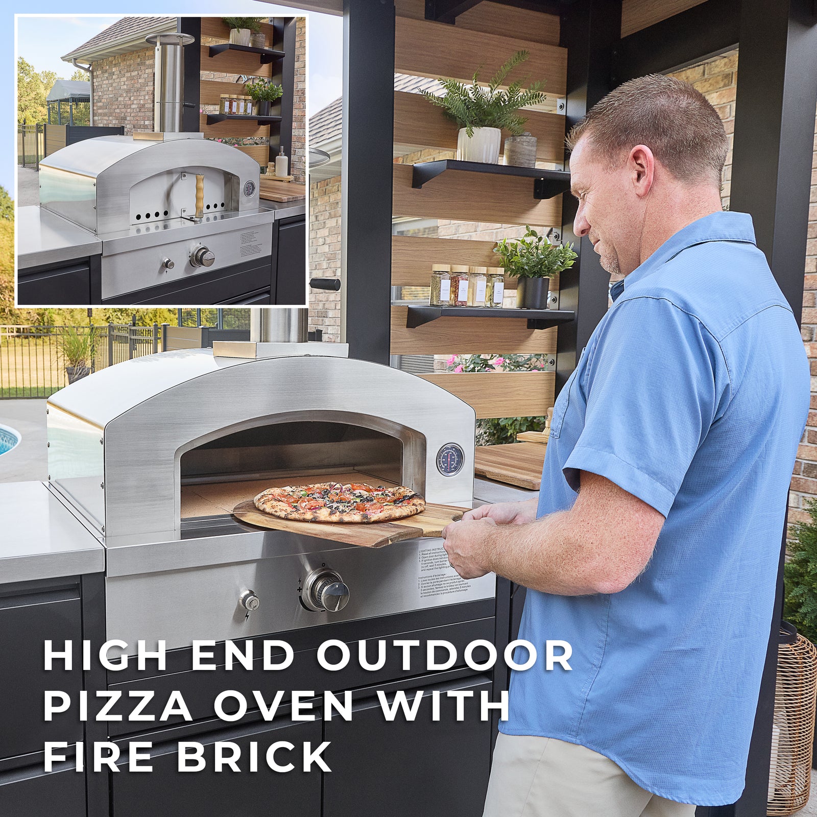 Fusion Flame 2 Outdoor Kitchen — manufacturer photo 6