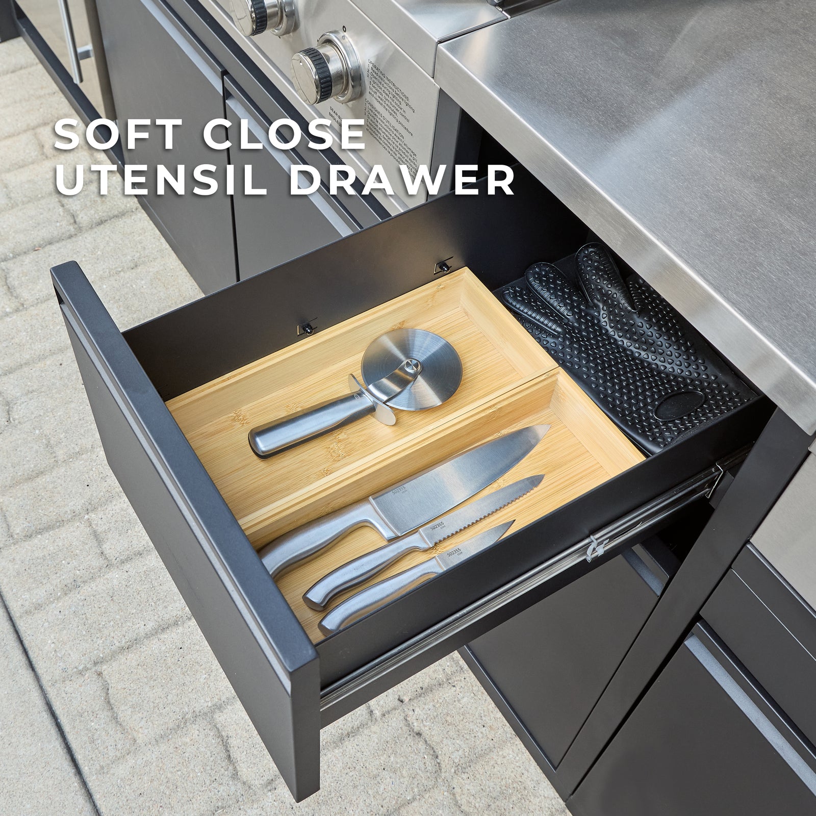 Fusion Flame 2 Outdoor Kitchen — manufacturer photo 13