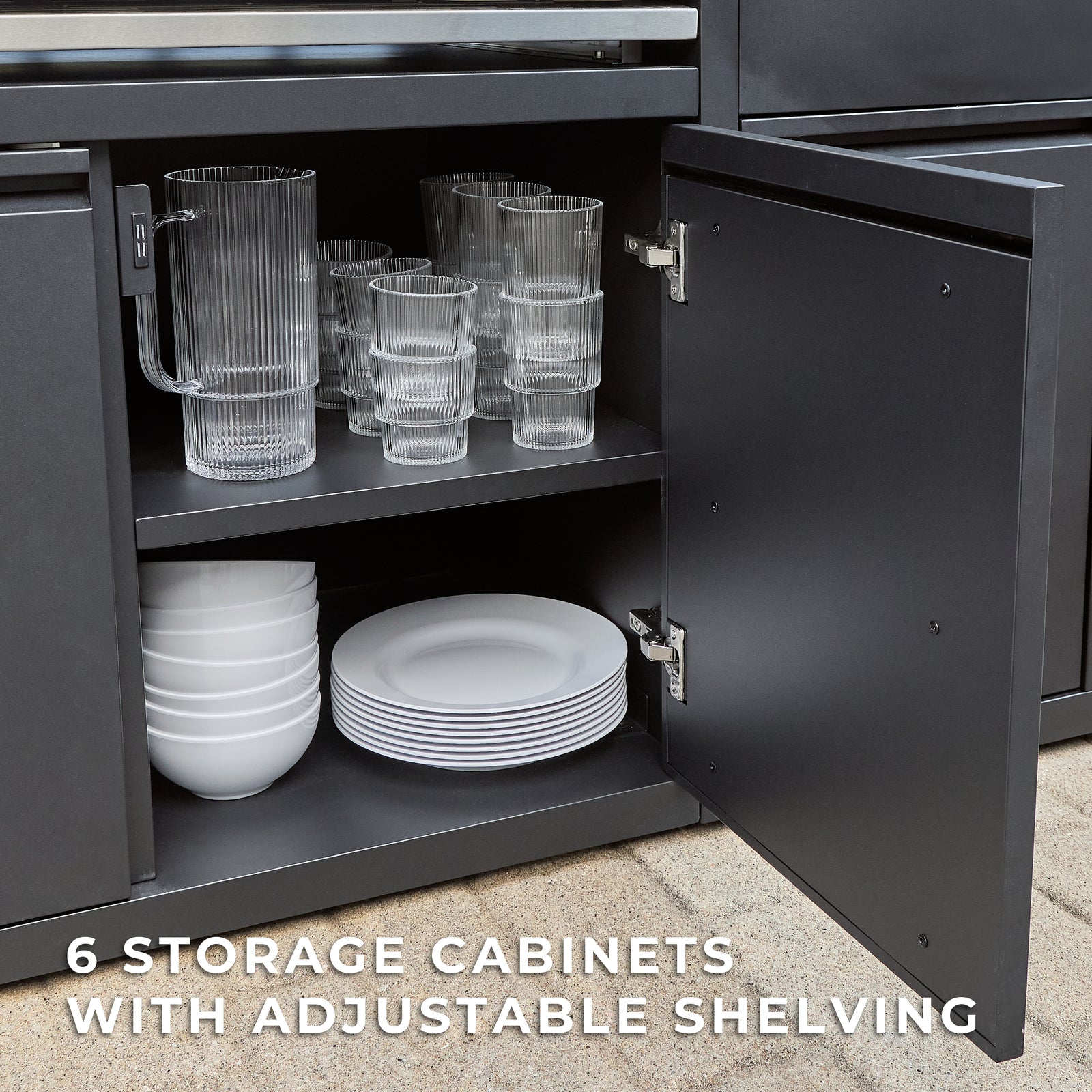 Fusion Flame 2 Outdoor Kitchen — manufacturer photo 14
