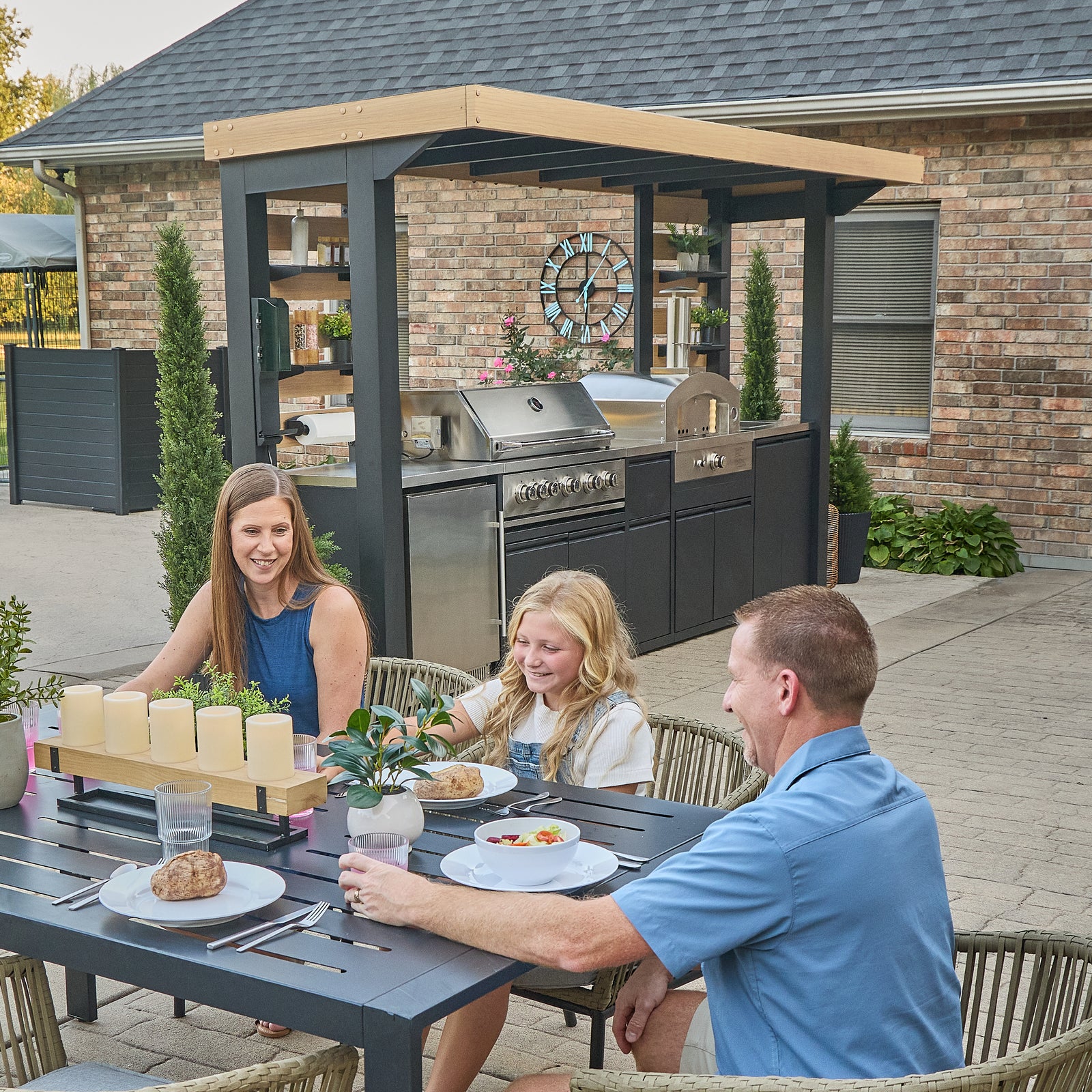 Fusion Flame 2 Outdoor Kitchen — manufacturer photo 21