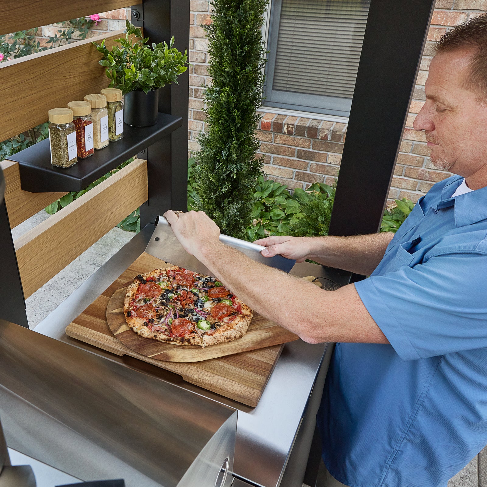 Fusion Flame 2 Outdoor Kitchen — manufacturer photo 23