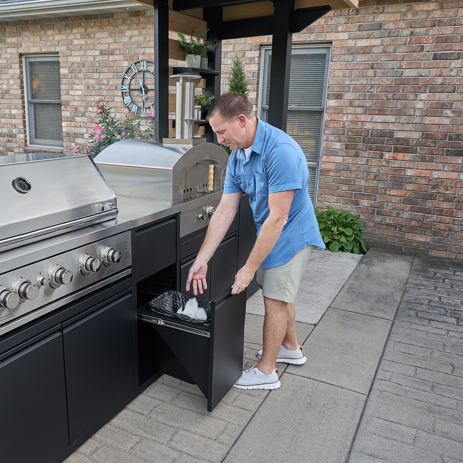 Fusion Flame 2 Outdoor Kitchen — manufacturer photo 24
