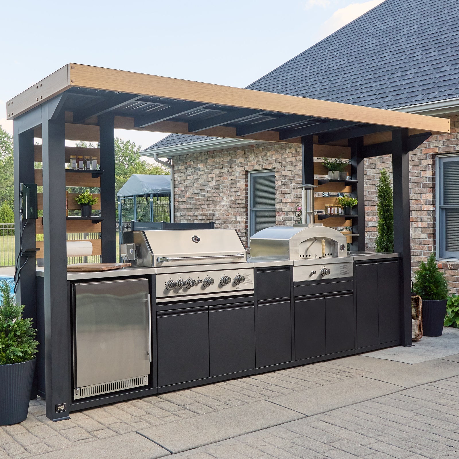 Fusion Flame 2 Outdoor Kitchen — manufacturer photo 1