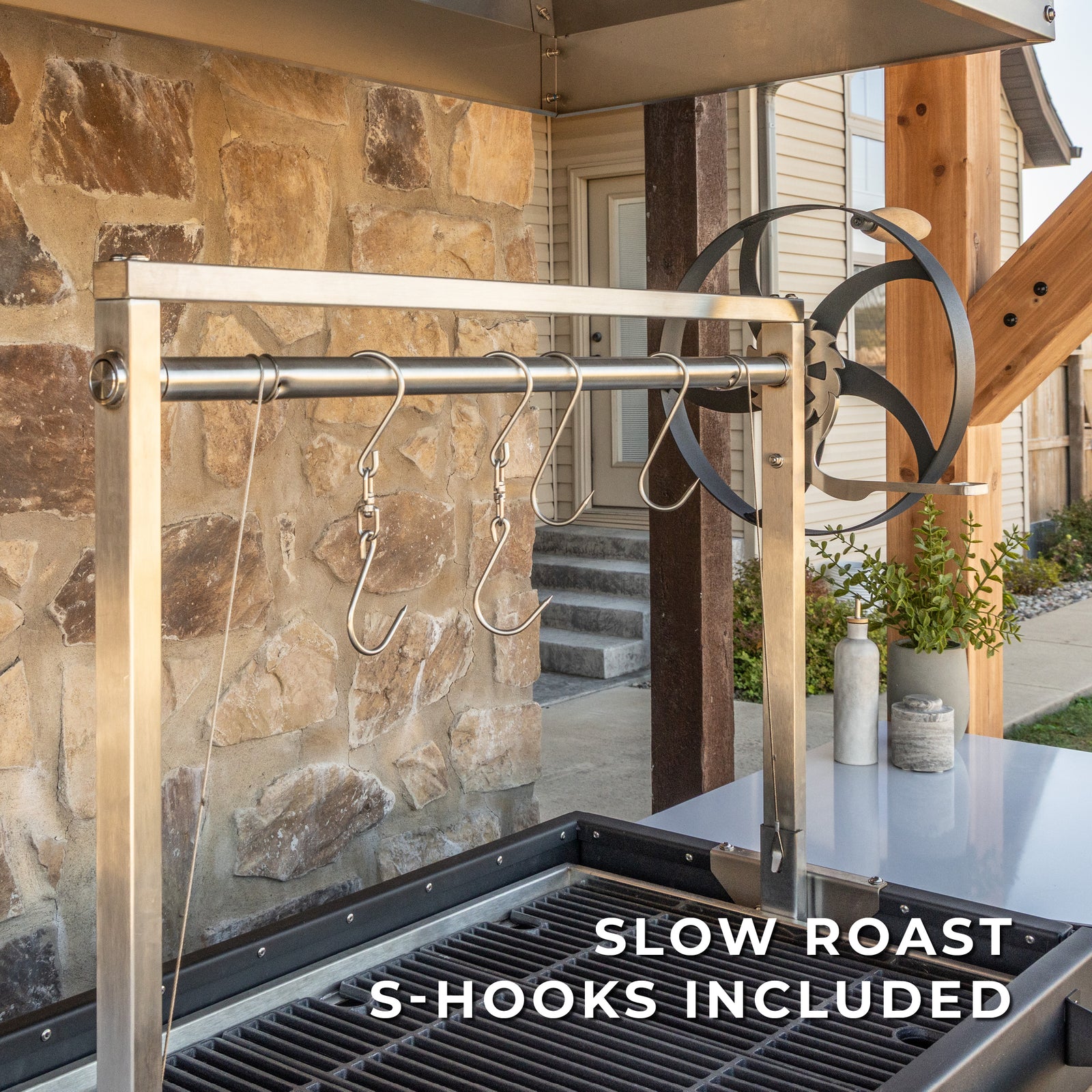 Timber Rock Outdoor Argentine Grill Cook Station — manufacturer photo 8