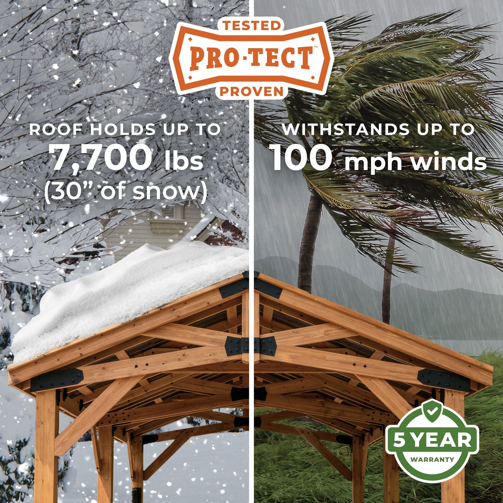 14x10 Norwood Gazebo — manufacturer photo 3