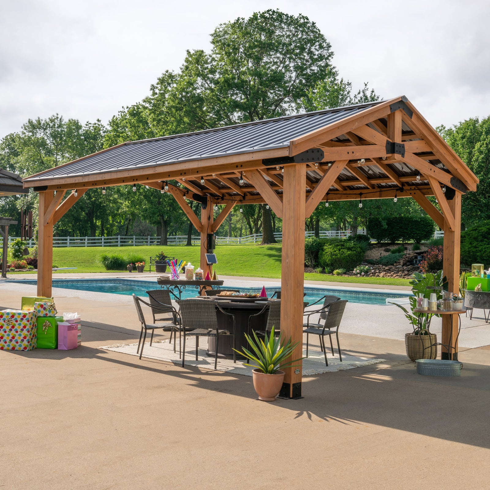 16x12 Norwood Gazebo — manufacturer photo 1