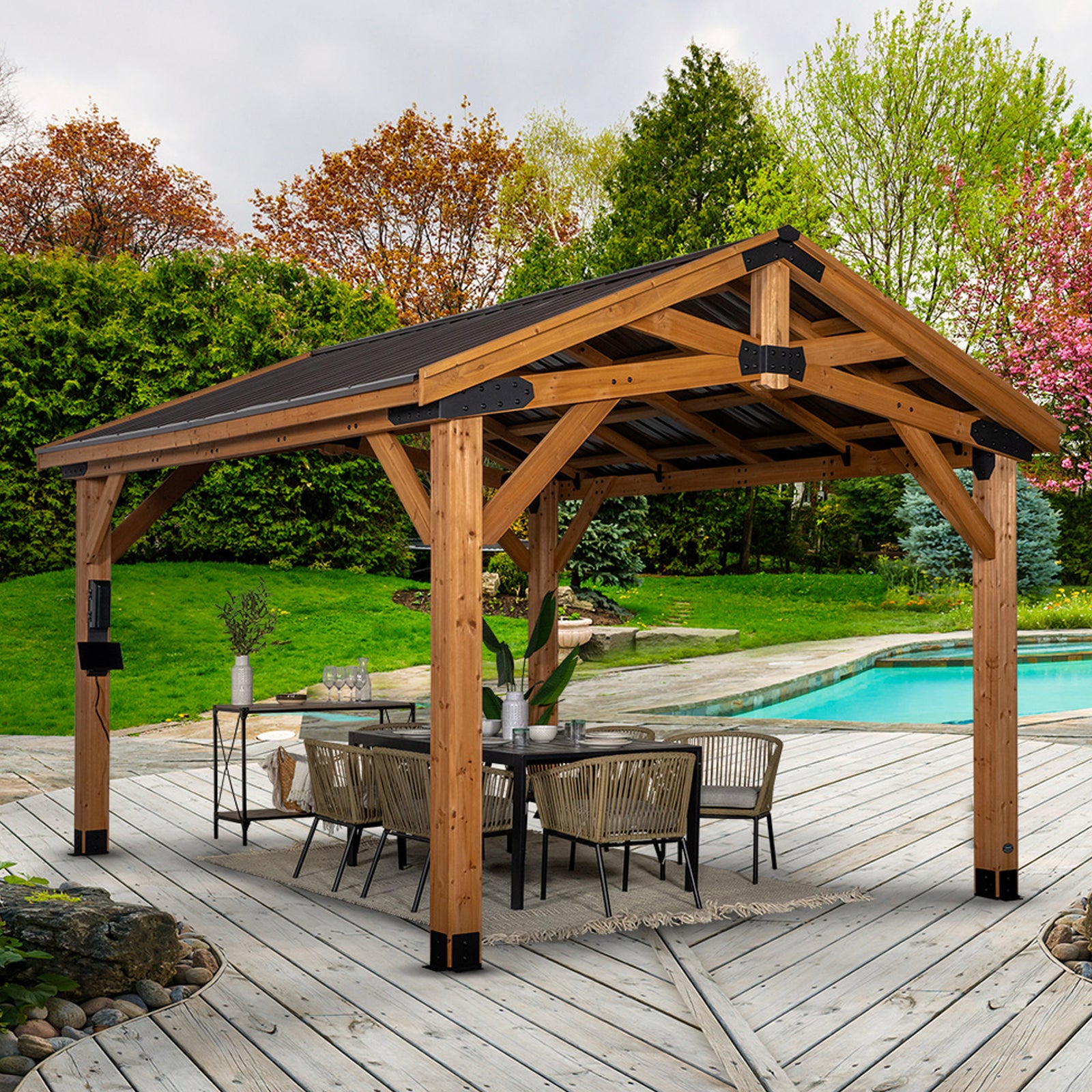 14x12 Norwood Gazebo — manufacturer photo 1