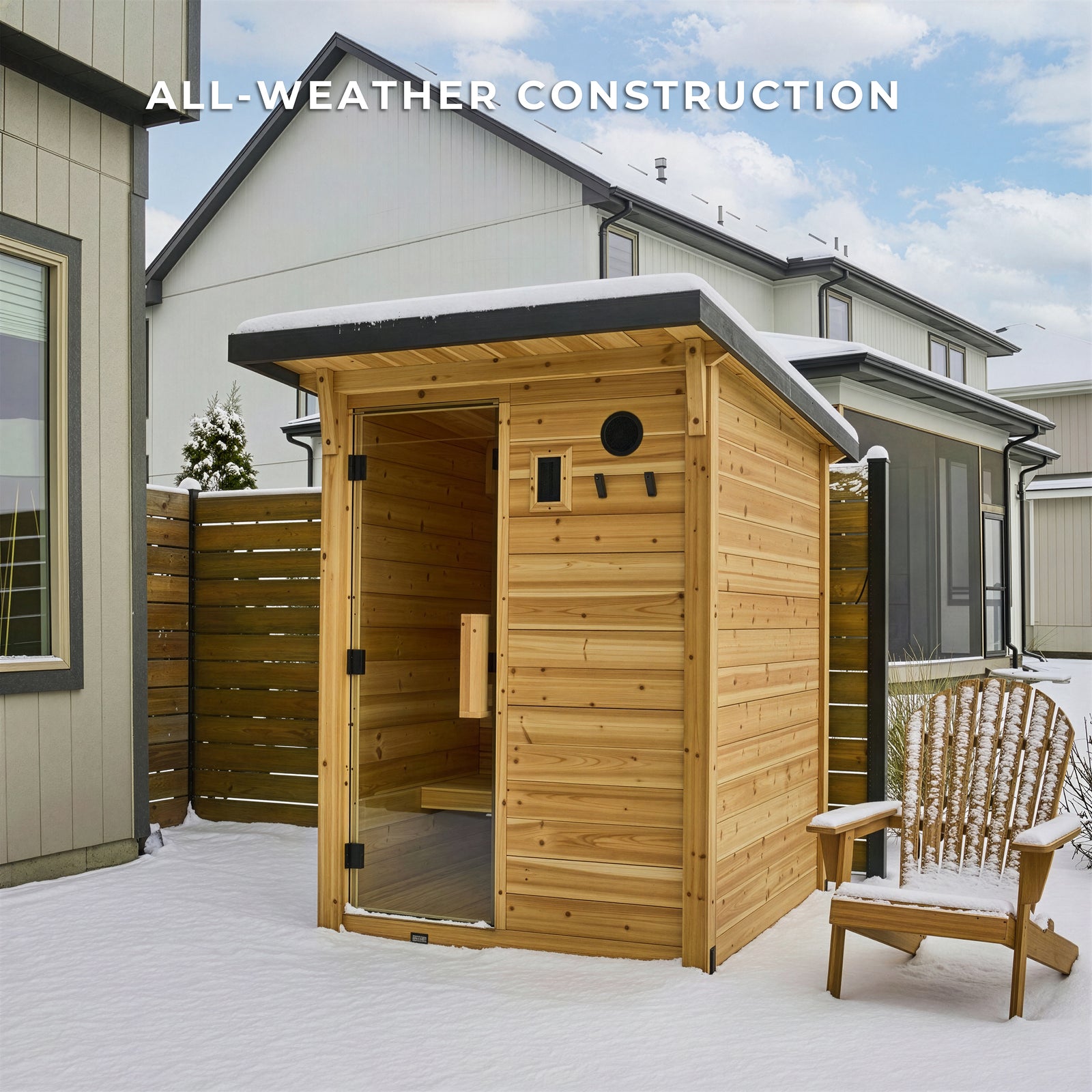Henley Outdoor Cabin Sauna 2-4 Person — manufacturer photo 6