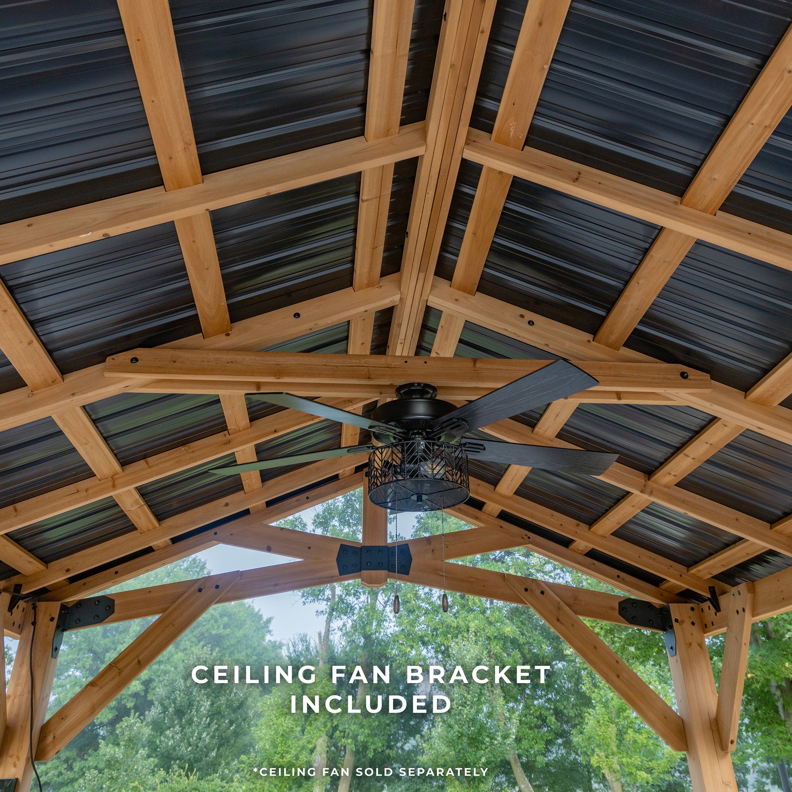 14x12 Peak Roof Gazebo — manufacturer photo 6