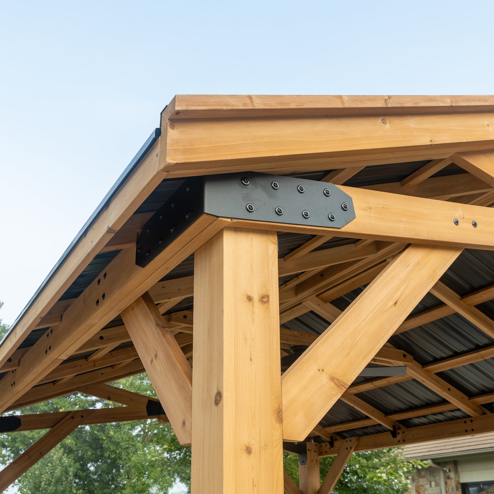 14x12 Peak Roof Gazebo — manufacturer photo 7