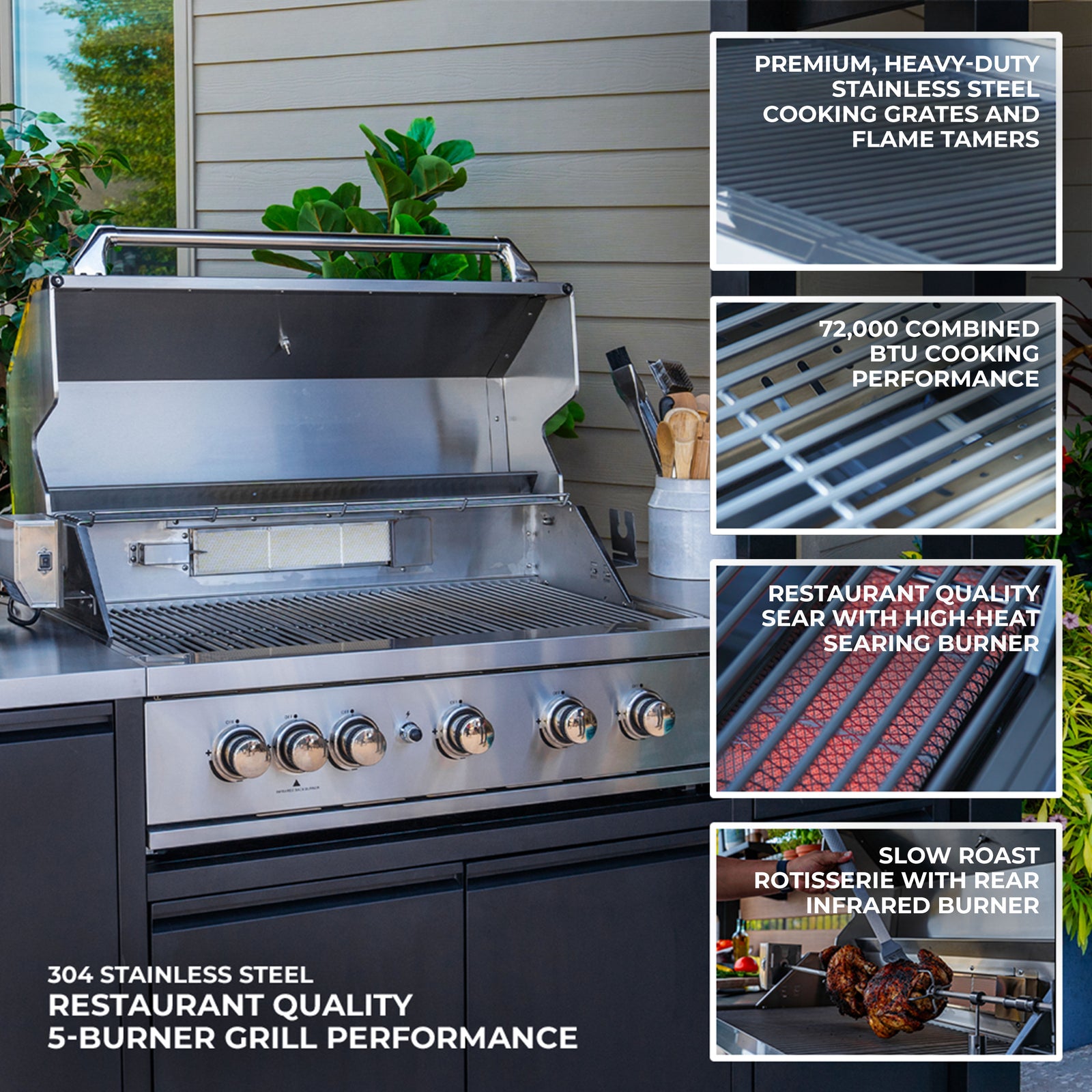 Fusion Flame Outdoor Kitchen — manufacturer photo 6