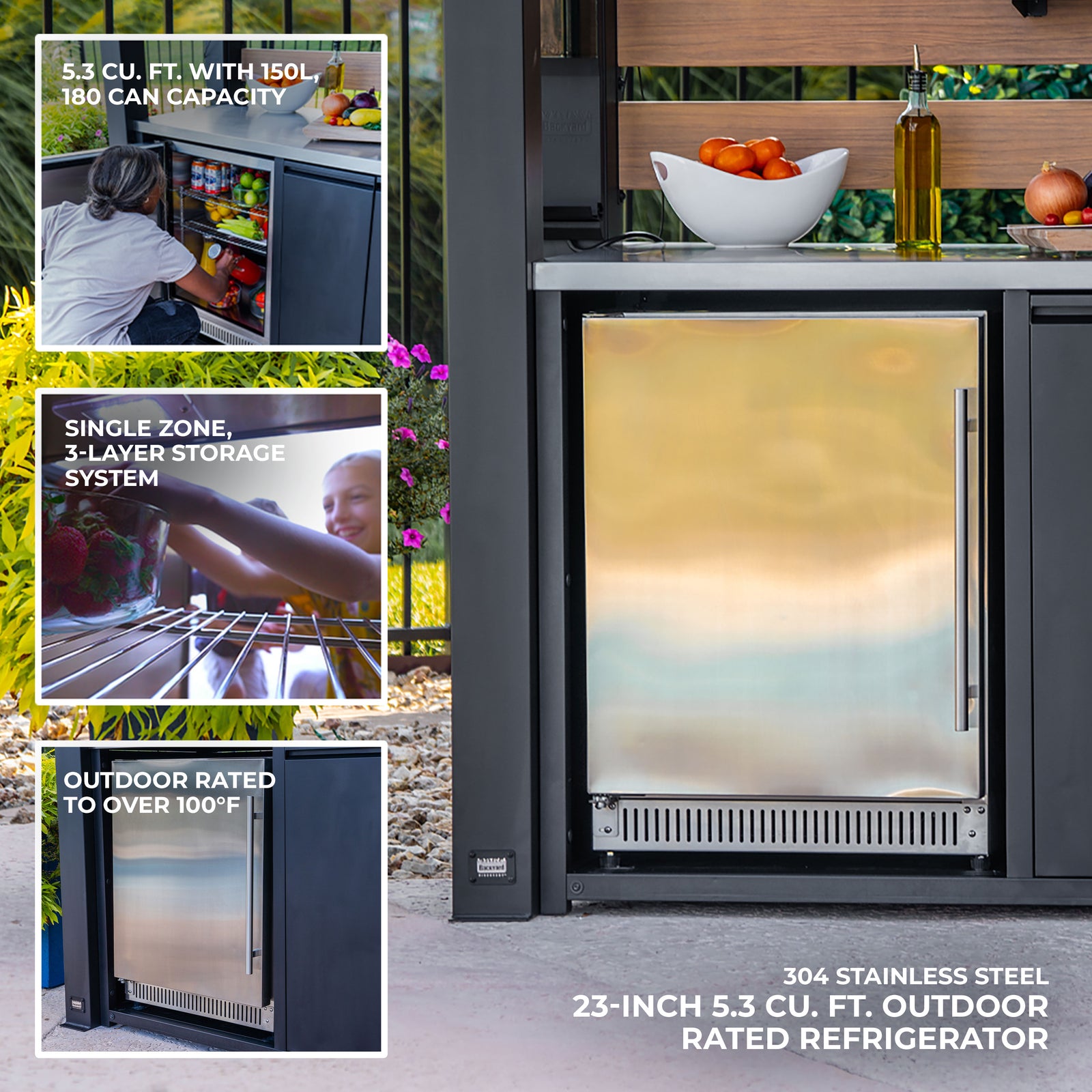 Fusion Flame Outdoor Kitchen — manufacturer photo 7