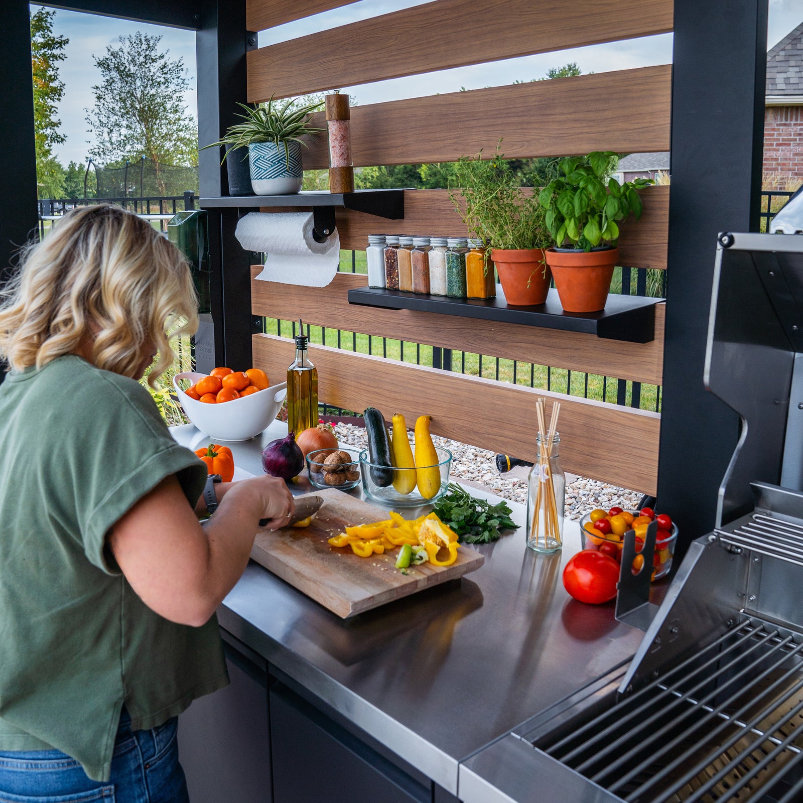 Fusion Flame Outdoor Kitchen — manufacturer photo 23