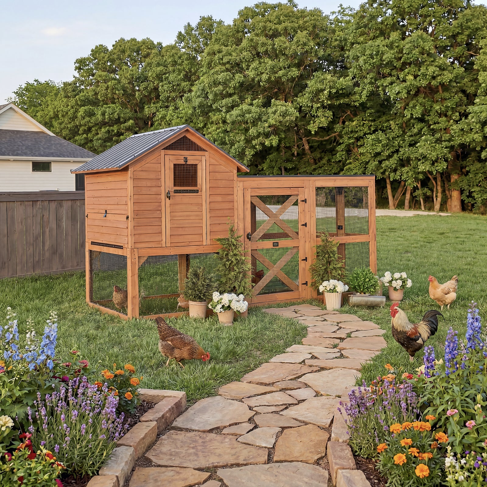 Rustic Roots Chicken Coop — manufacturer photo 1