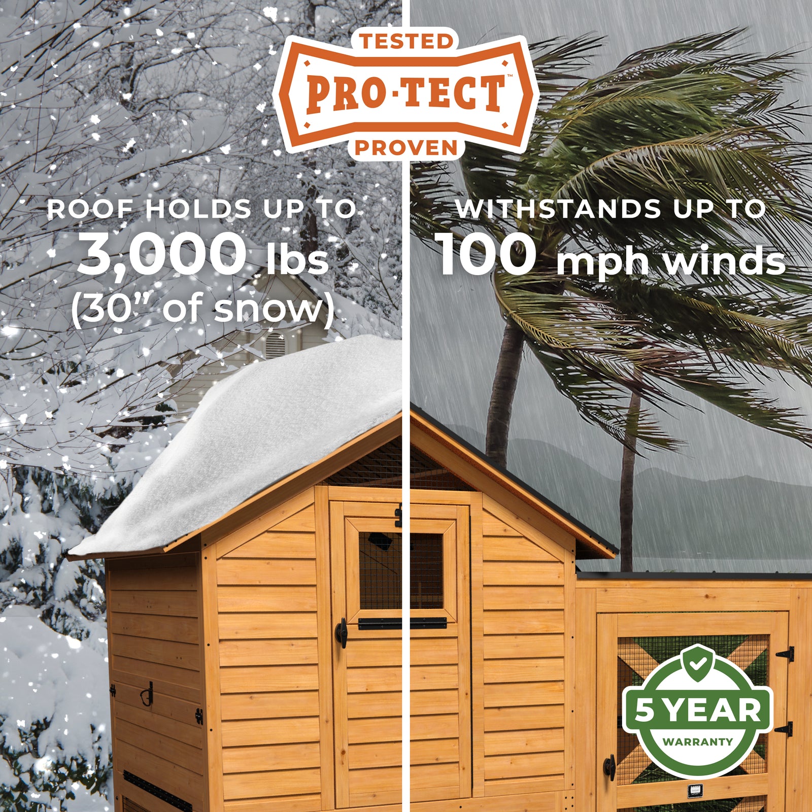Rustic Roots Chicken Coop — manufacturer photo 3
