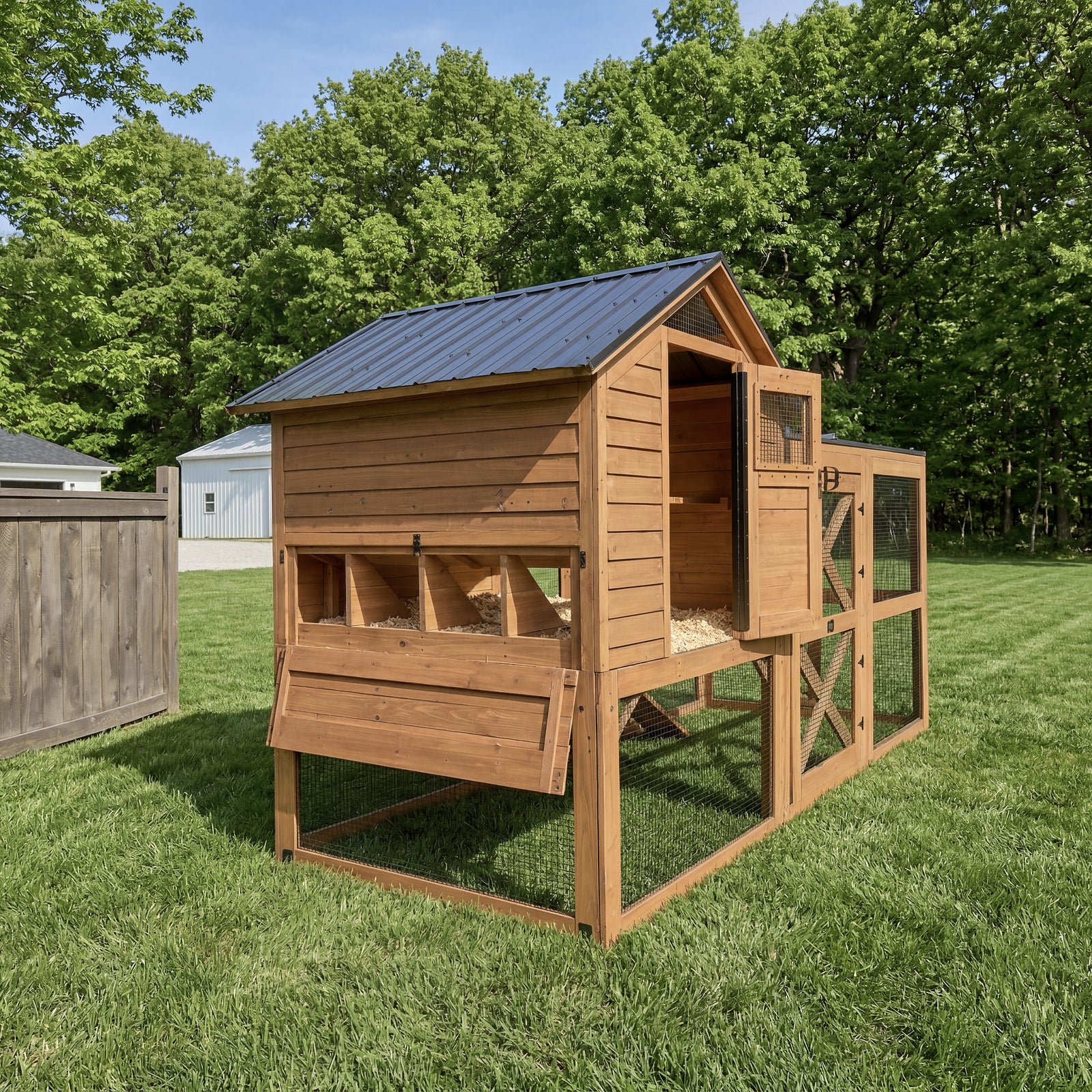 Rustic Roots Chicken Coop — manufacturer photo 9