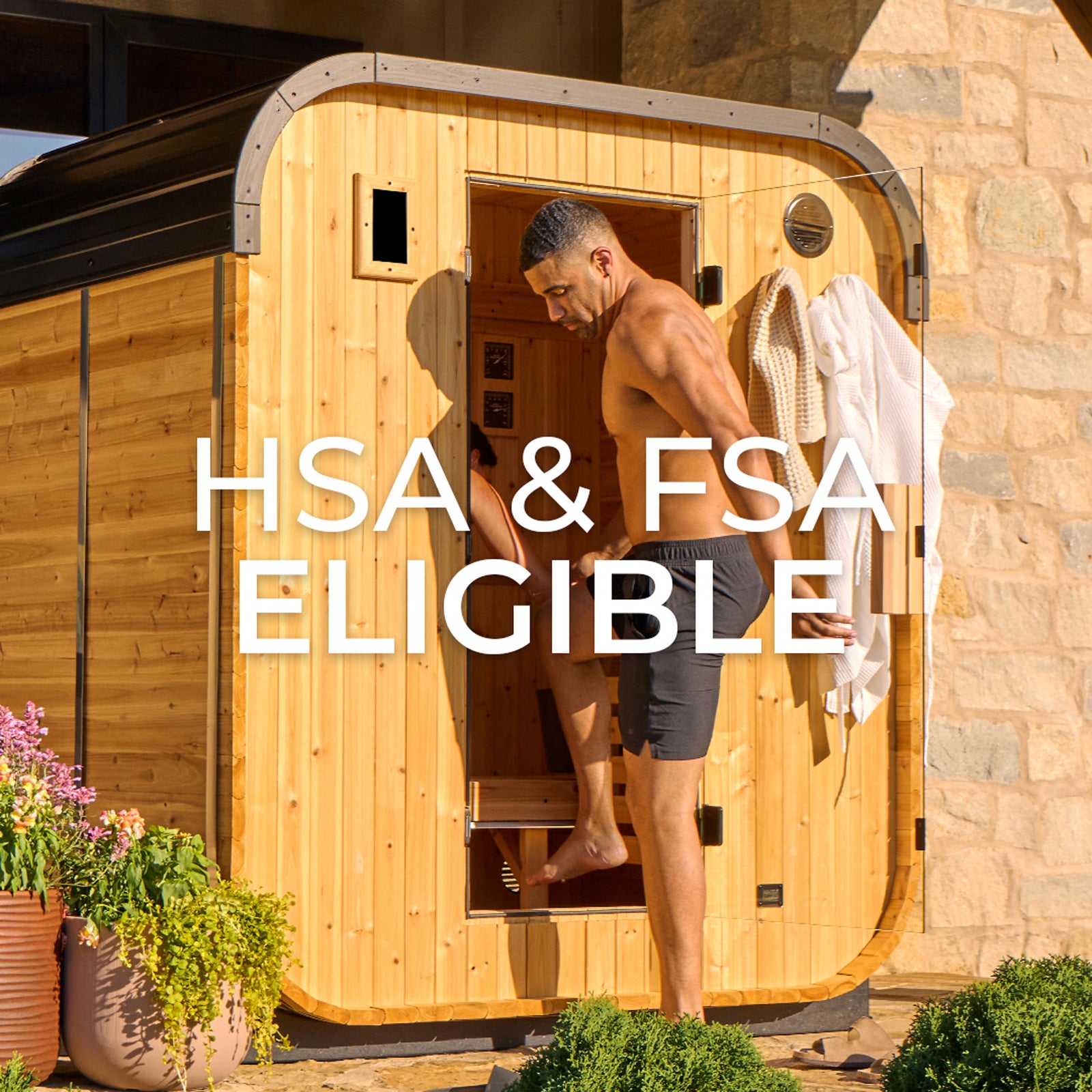 Lennon Outdoor Cube Sauna 2-4 Person — manufacturer photo 12