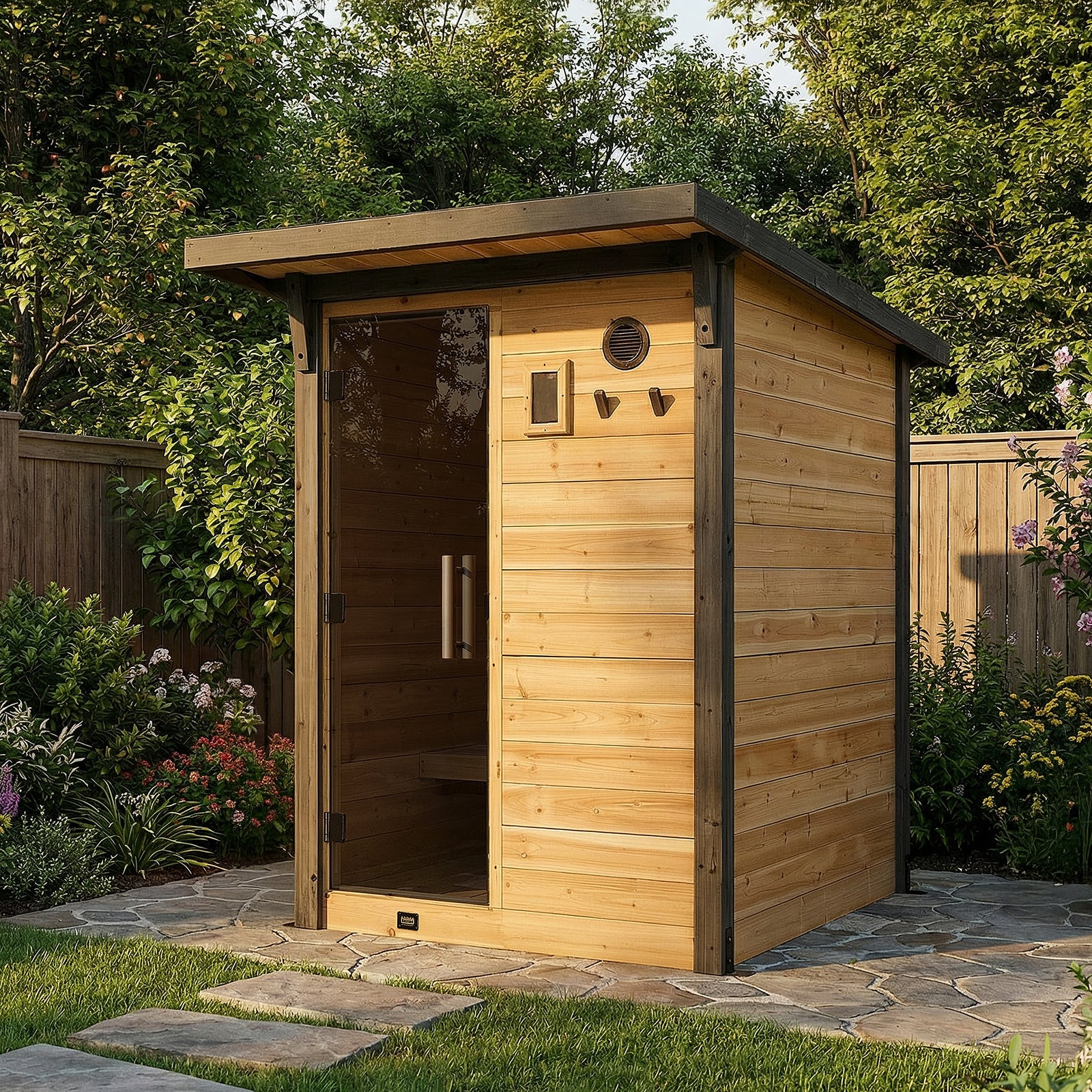 Bennett Outdoor Cabin Sauna 2-4 Person — manufacturer photo 1