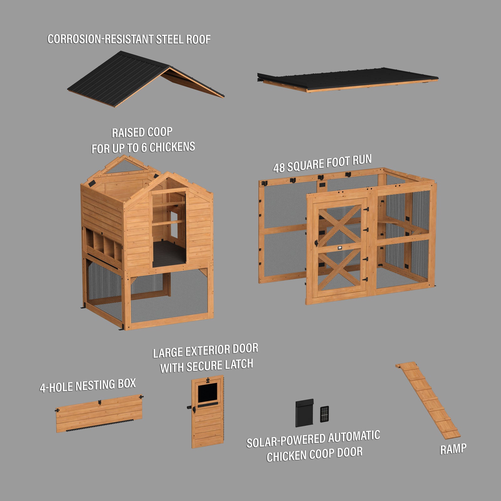 Rustic Roots Chicken Coop — manufacturer photo 19