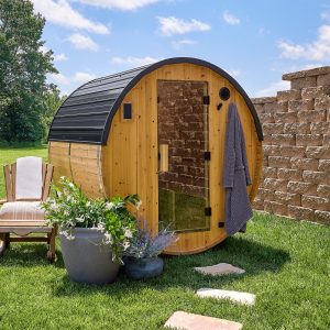 Paxton Outdoor Barrel Sauna 2-4 Person — manufacturer photo 1