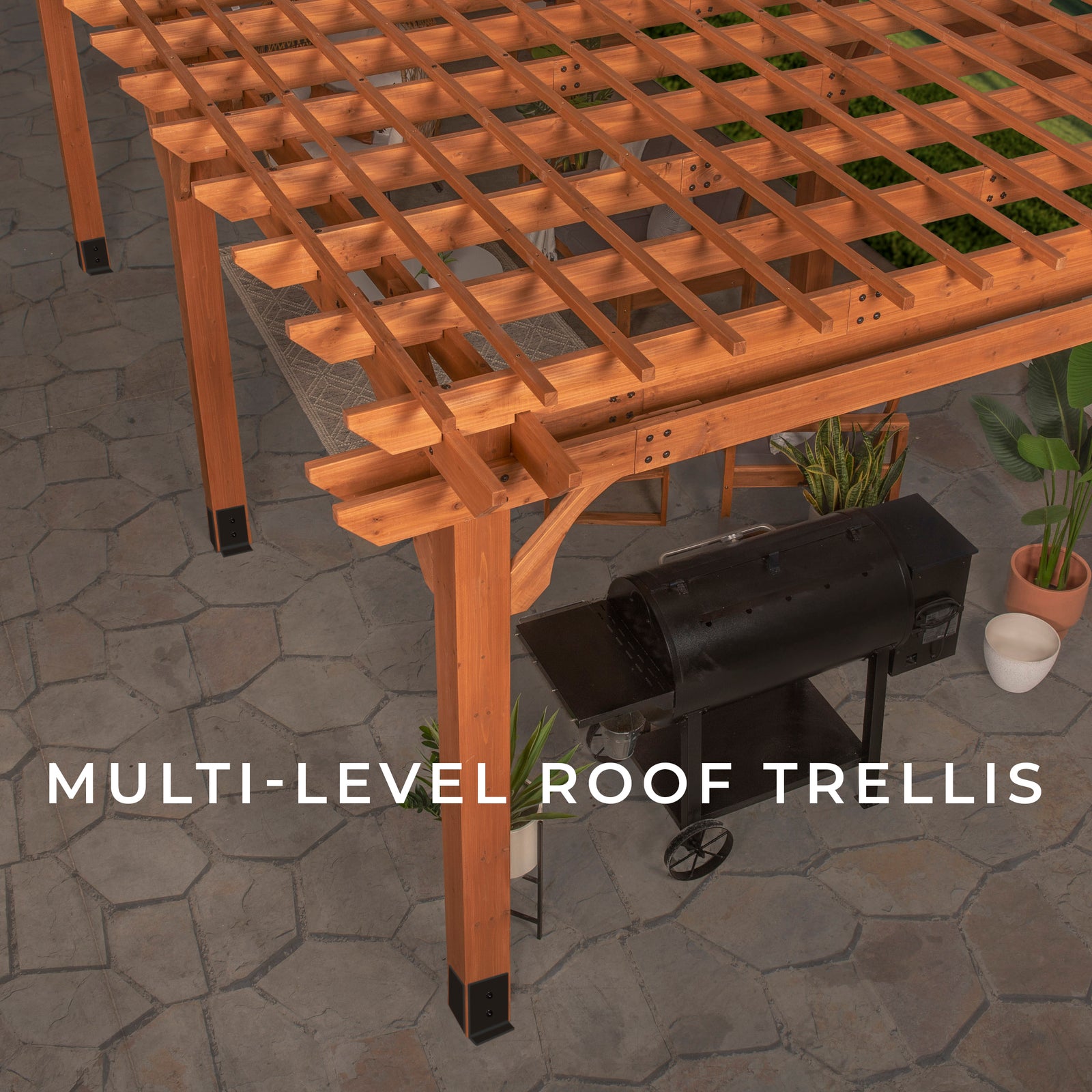 20x12 Beaumont Pergola — manufacturer image 7