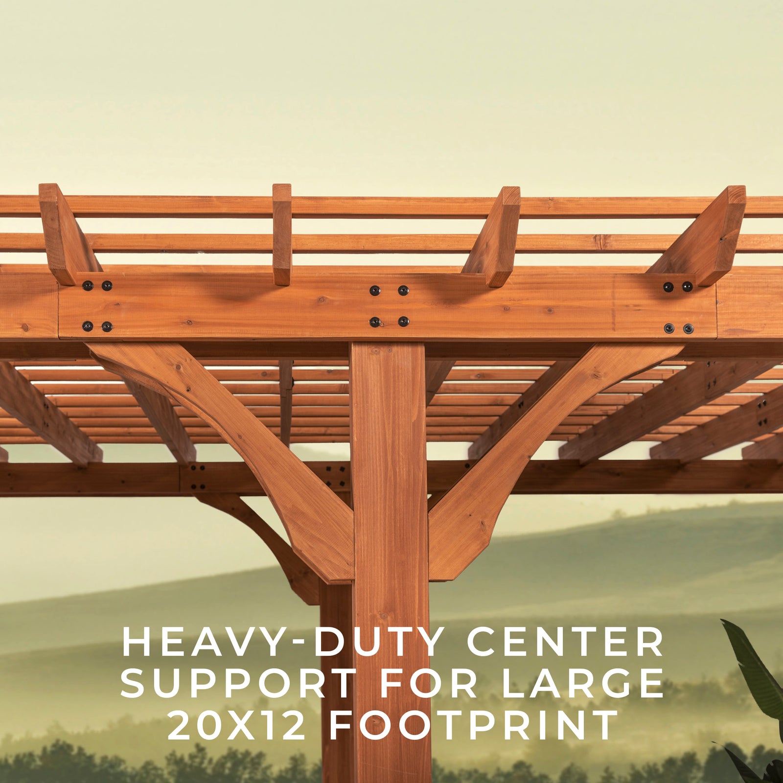 20x12 Beaumont Pergola — manufacturer image 5