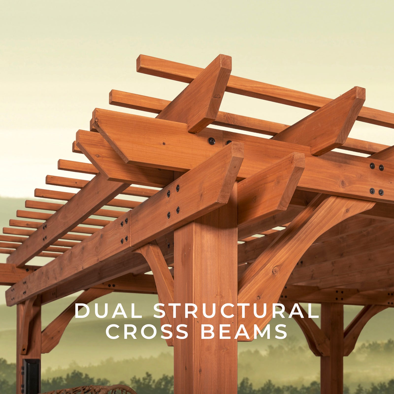20x12 Beaumont Pergola — manufacturer image 6