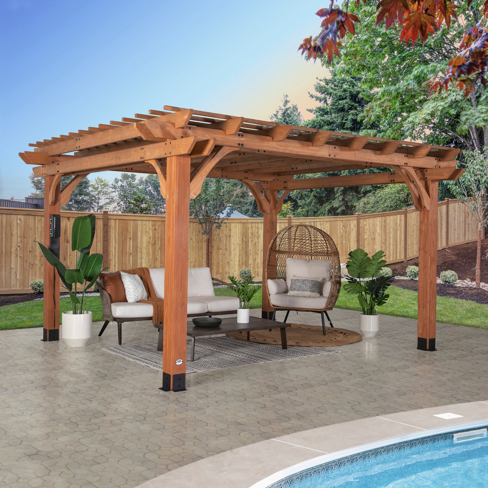 14x12 Beaumont Pergola — manufacturer image 1