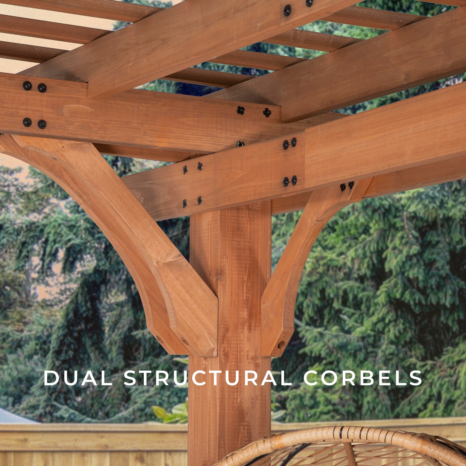 14x12 Beaumont Pergola — manufacturer image 6