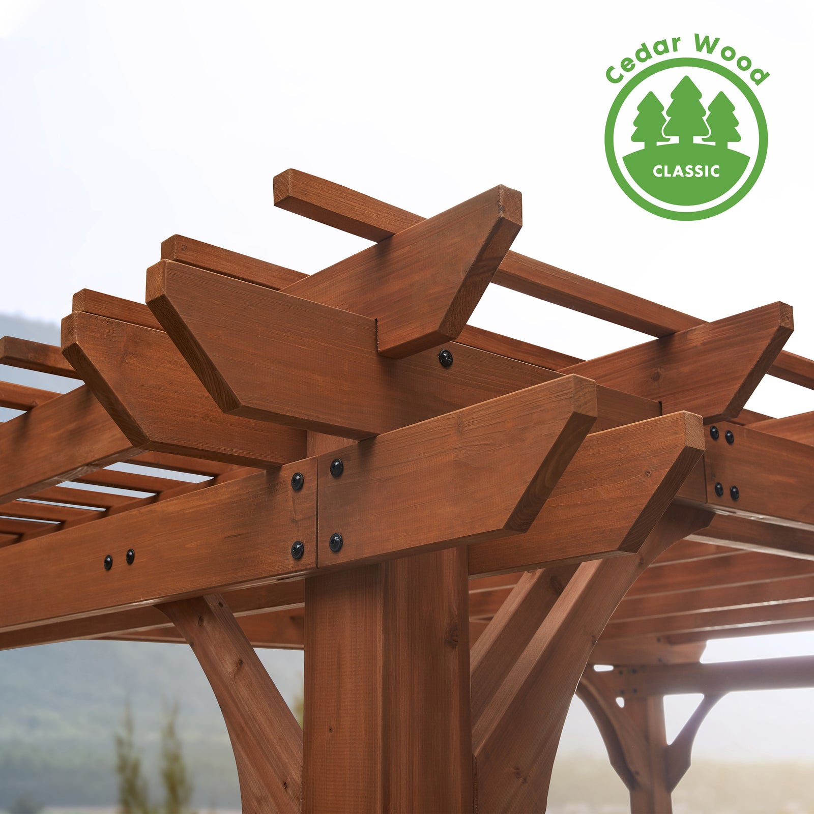 14x10 Ashland Pergola — manufacturer image 6