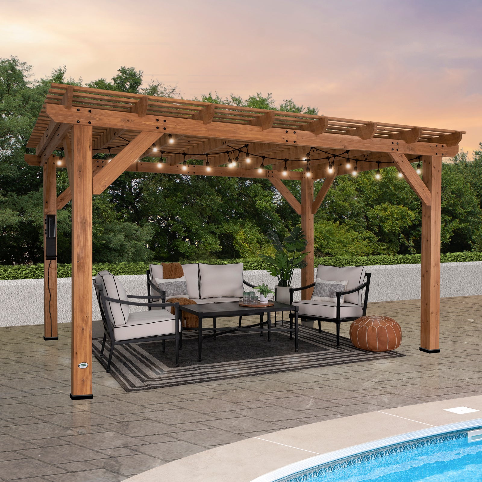 14x10 Delray Pergola — manufacturer image 1