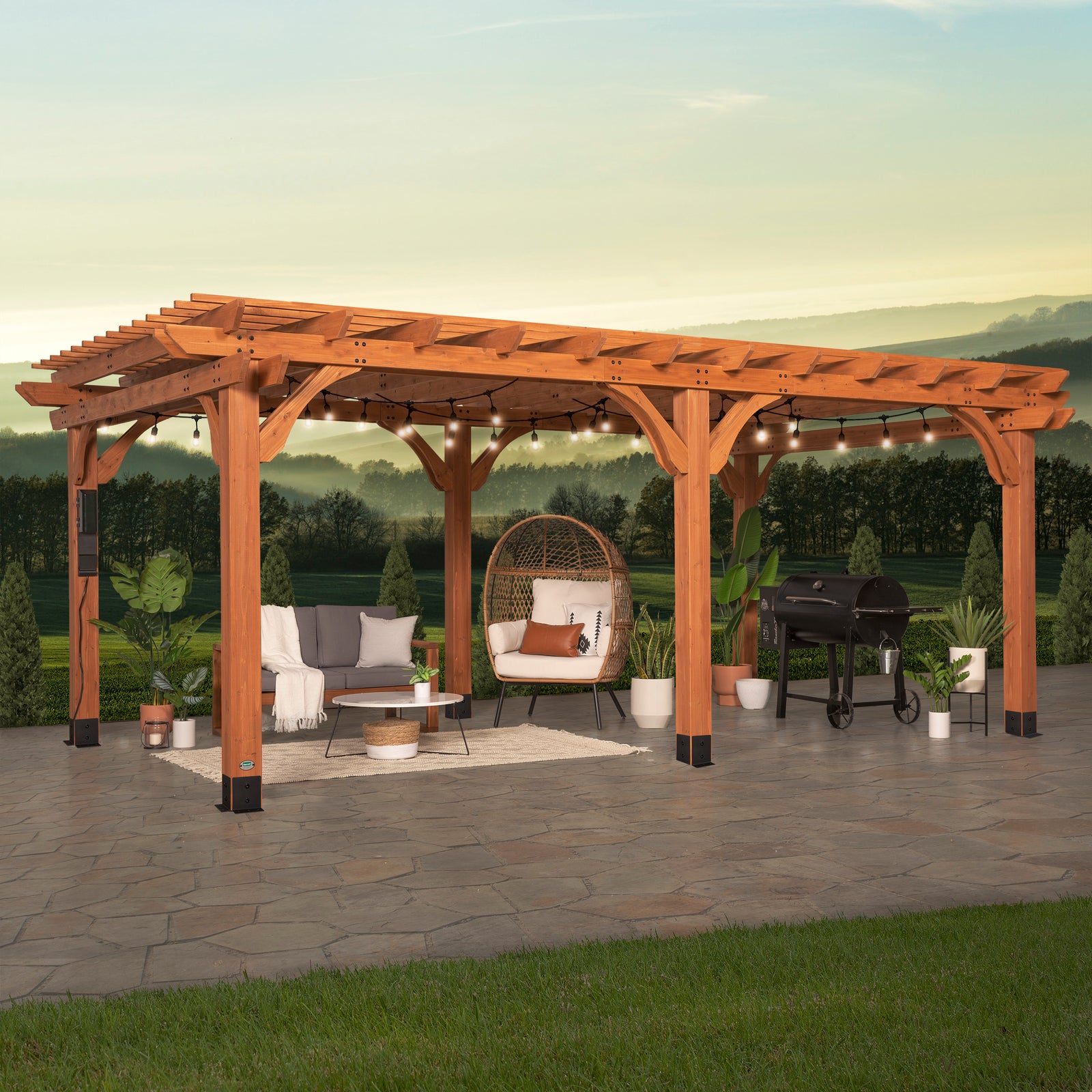 20x12 Beaumont Pergola — manufacturer image 1