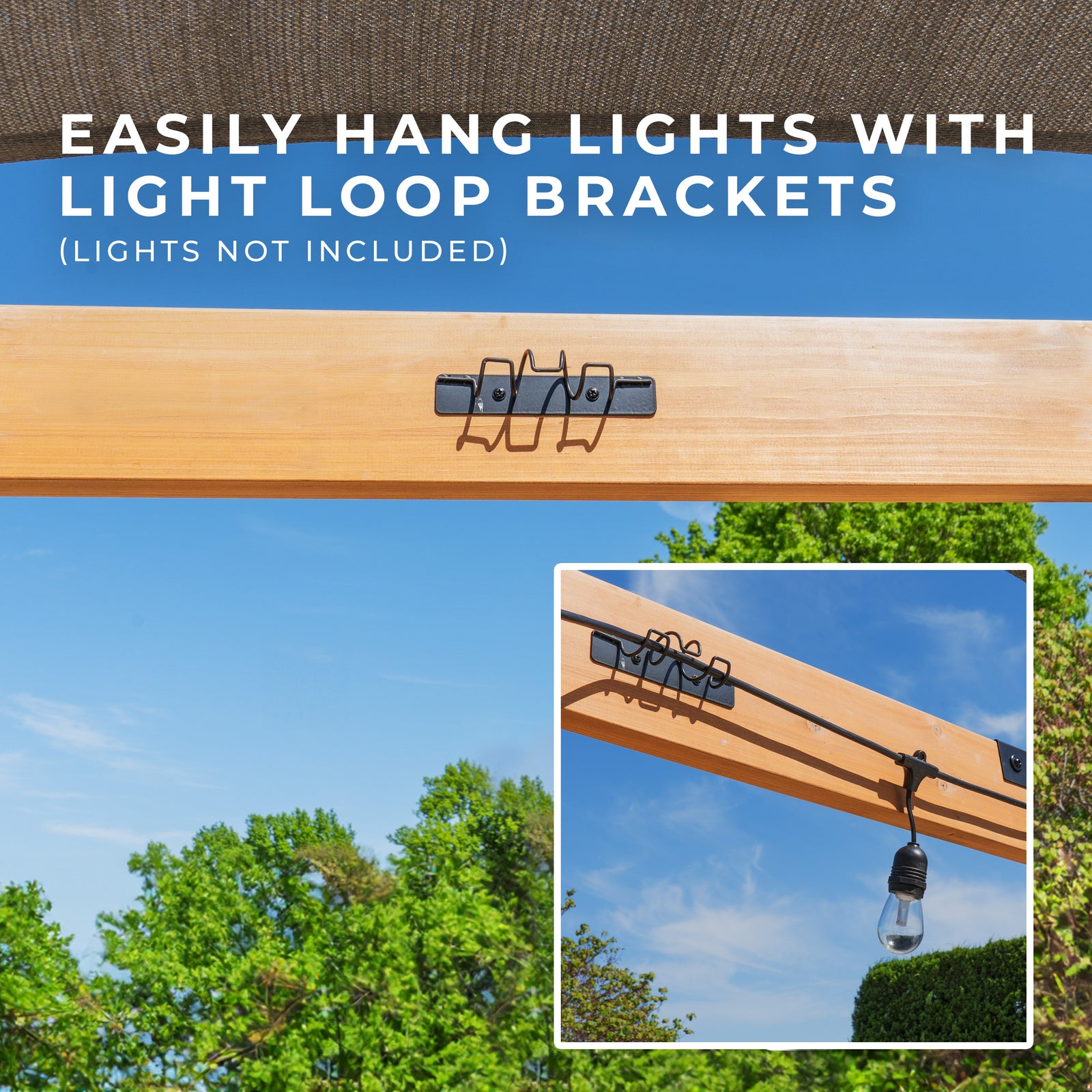 12x10 Brendan Sail Shade Pergola — manufacturer image 10