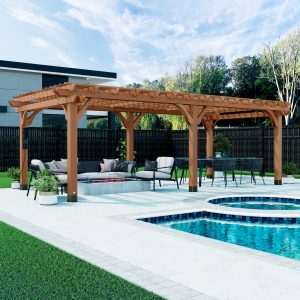 24x12 Beaumont Pergola — manufacturer image 1