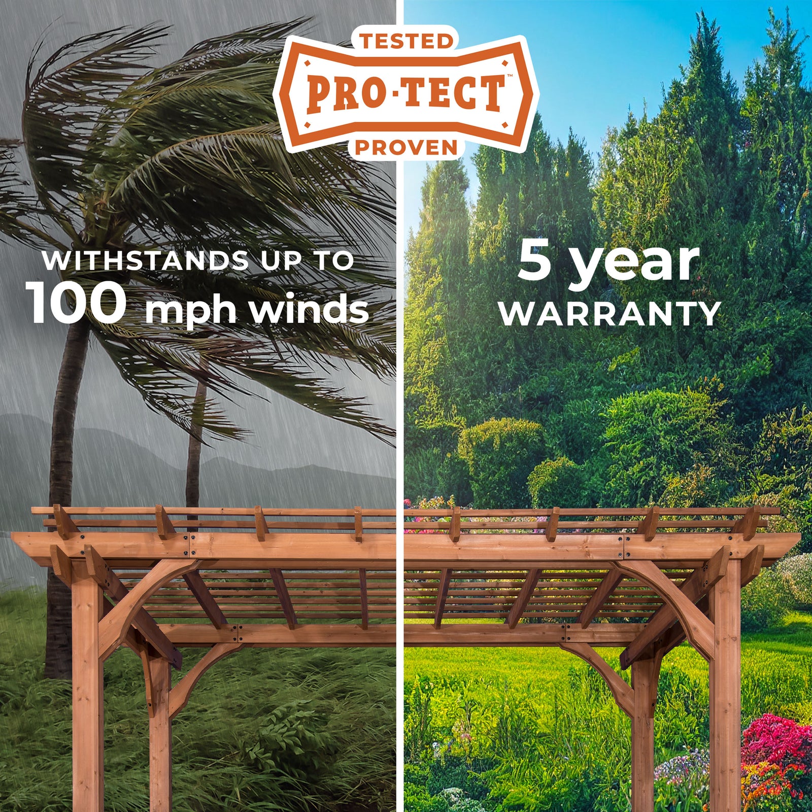 20x12 Beaumont Pergola — manufacturer image 3
