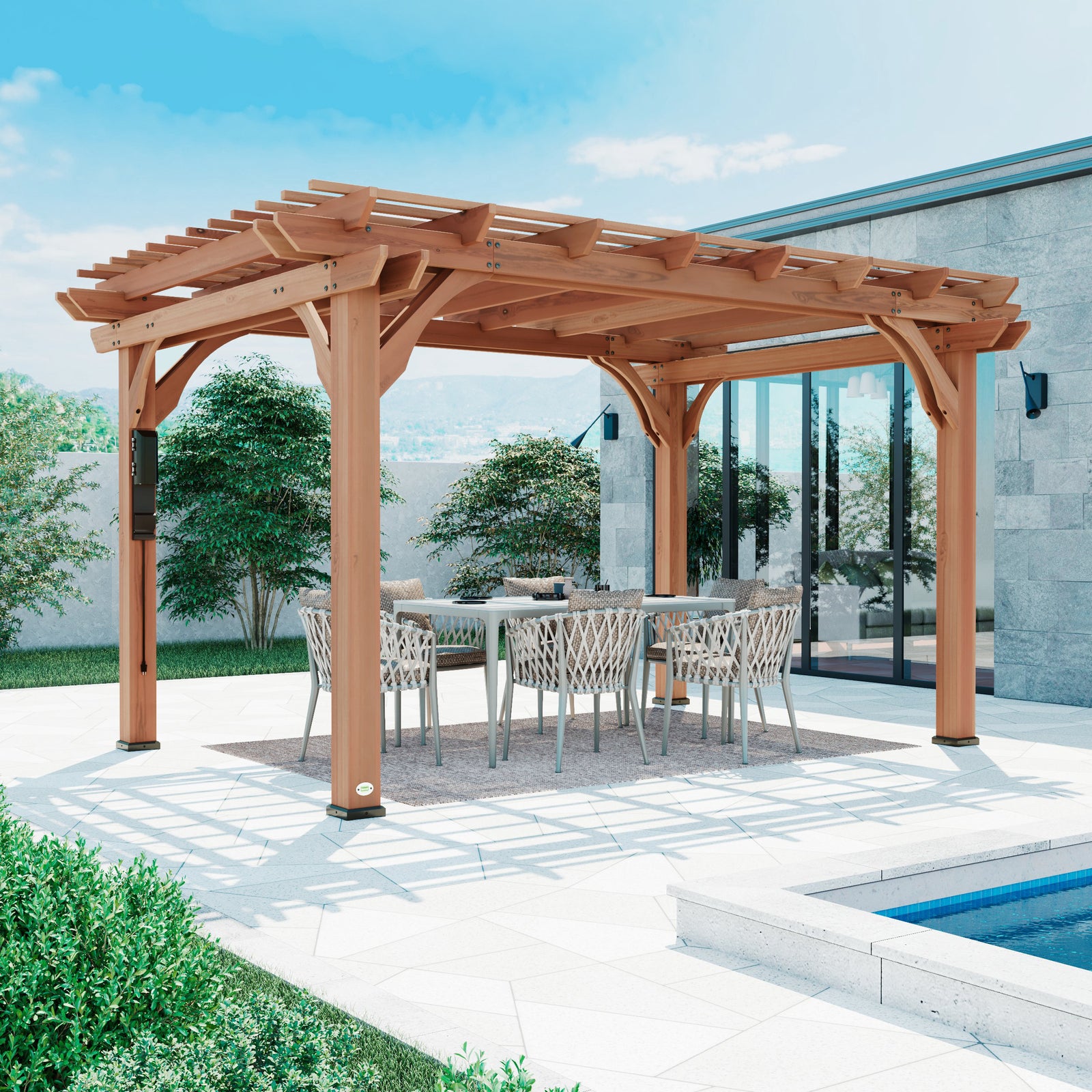 14x10 Beaumont Pergola — manufacturer image 1