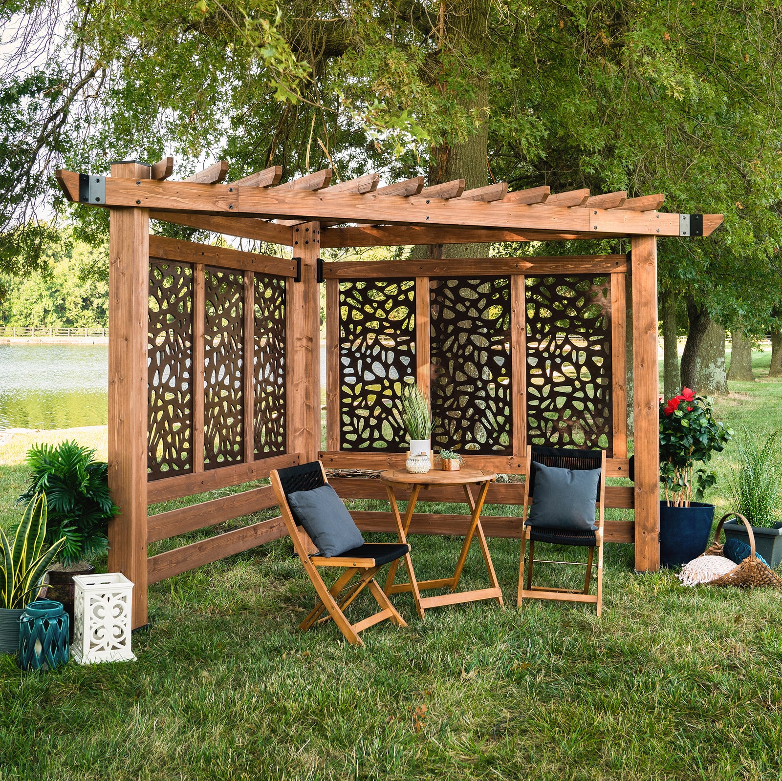 Verona Corner Pergola — manufacturer image 1