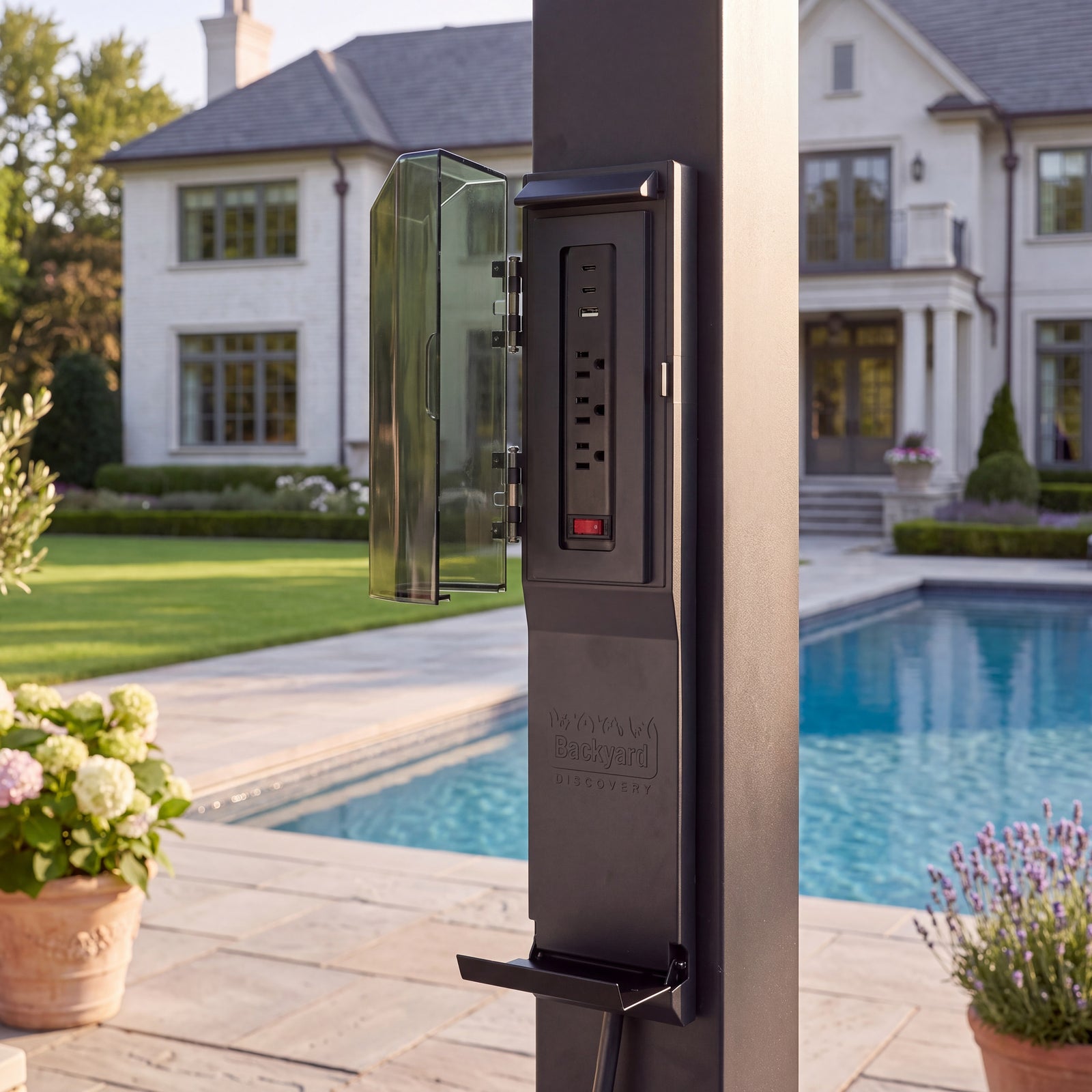 14x12 Ridgeline Steel Louvered Pergola — manufacturer image 7