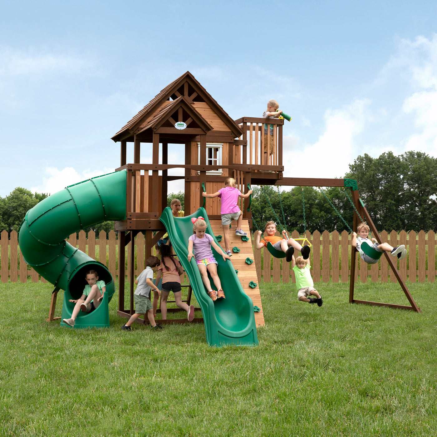 Skyfort III Swing Set — product photo 1