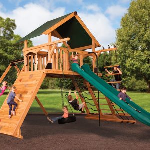 Titan Peak Jumbo 1 with Tarp Roof Green Playset — product photo 1