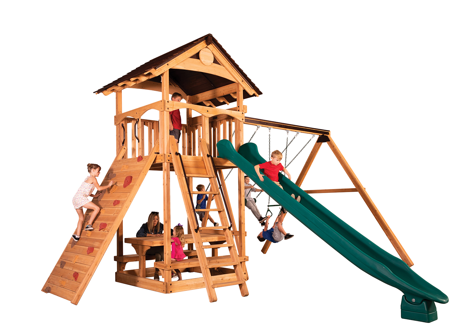 Titan Treehouse XL 1 Swing Set — product photo 2