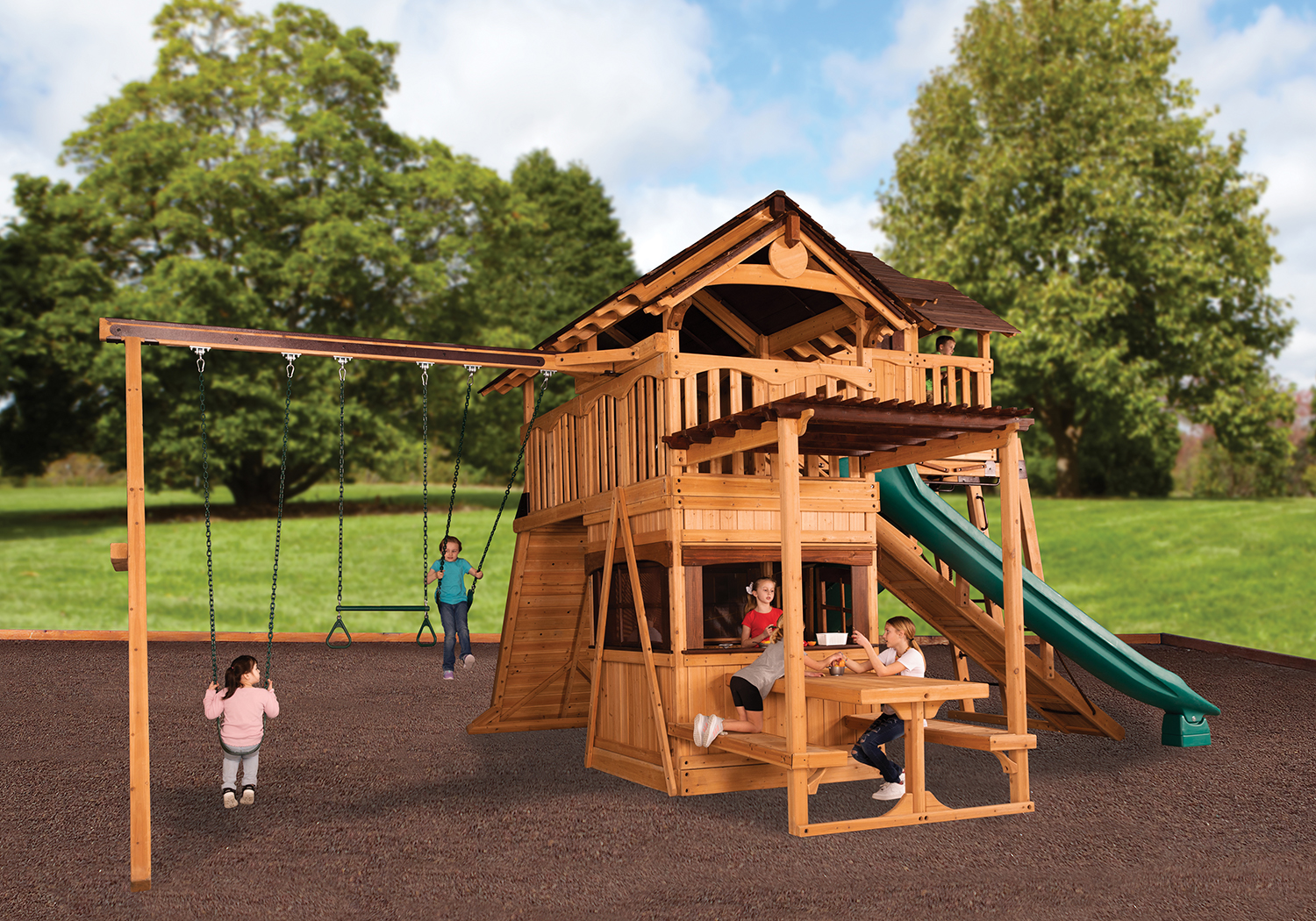 Titan Treehouse XL 10 Swing Set — product photo 5