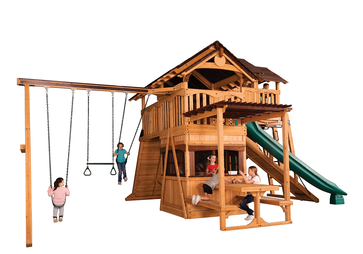 Titan Treehouse XL 10 Swing Set — product photo 6