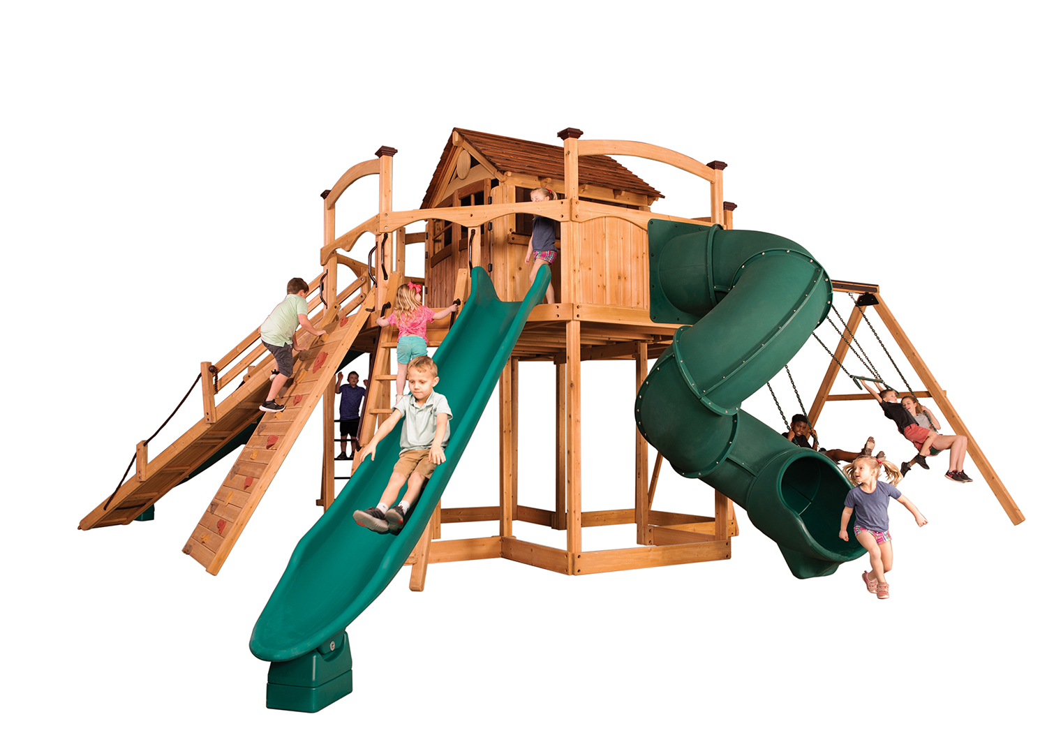 Titan Treehouse XL 12 Swing Set — product photo 2
