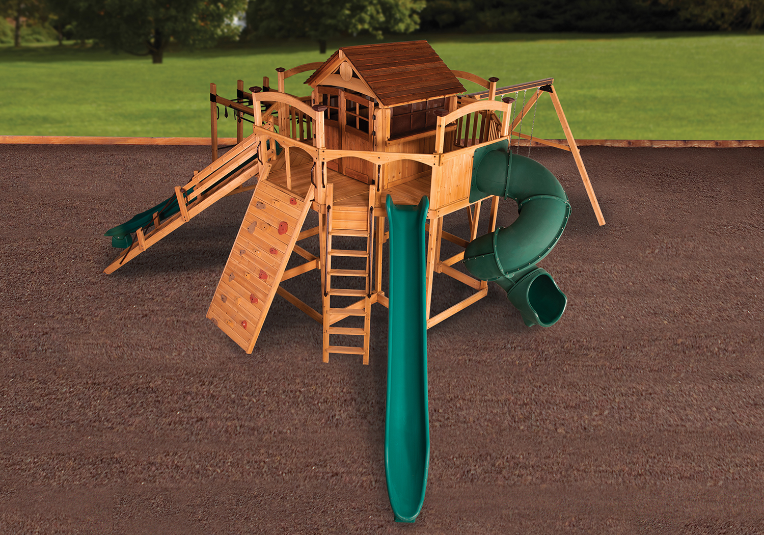 Titan Treehouse XL 12 Swing Set — product photo 3