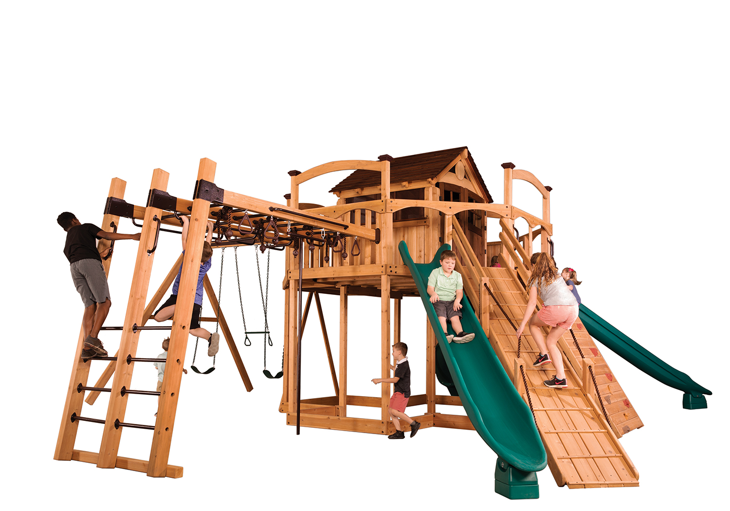 Titan Treehouse XL 12 Swing Set — product photo 6