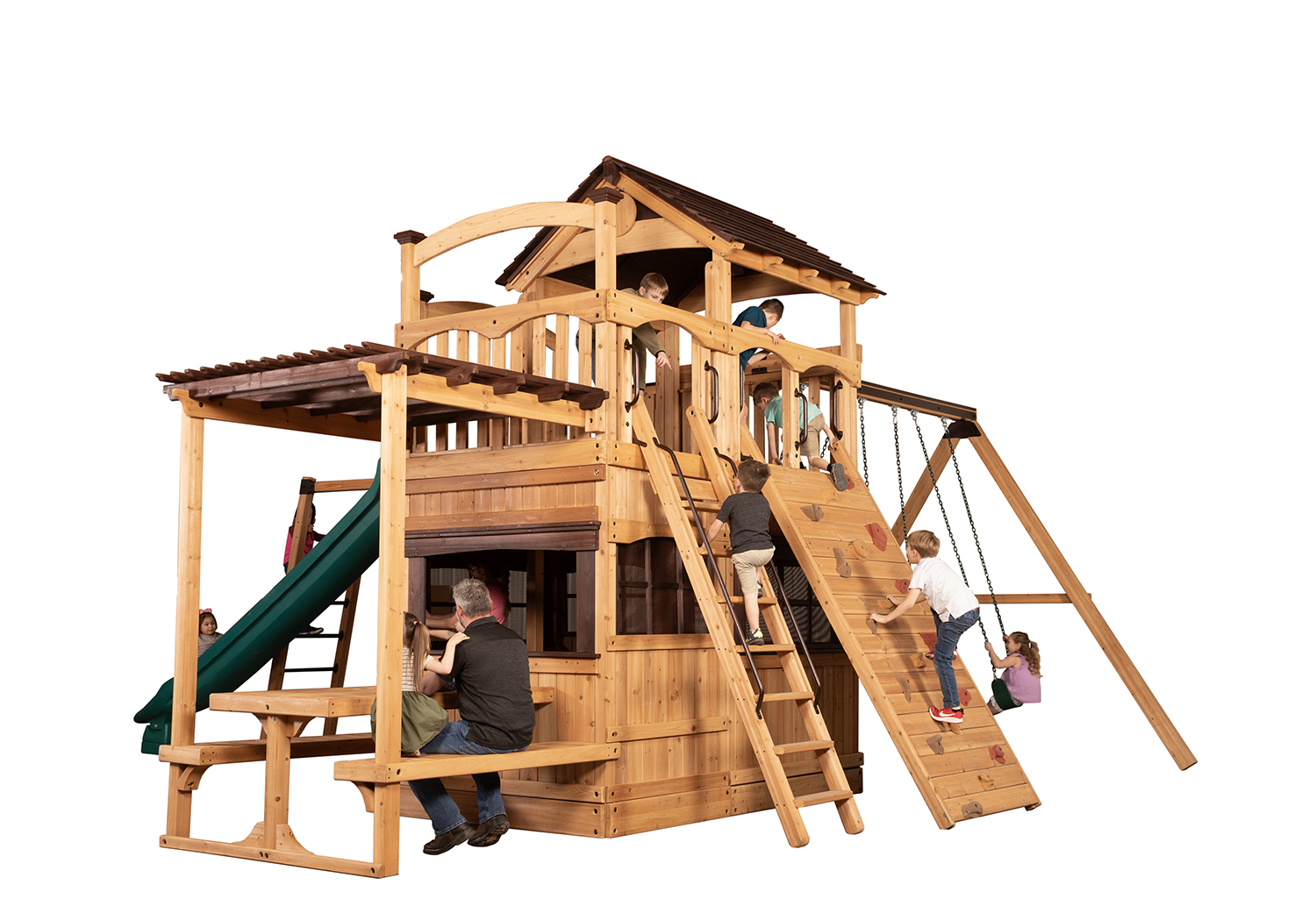 Titan Treehouse XL 13 Swing Set — product photo 4